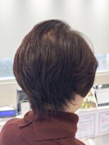 サロンイクエヤマザキ 麻布十番(SALON IKUE YAMAZAKI)&nbsp;傷まない白髪染め　ノンジアミン　ショートカット