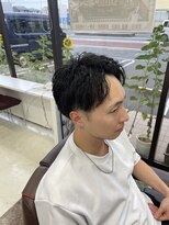 ヘアサロンナンバーワンクラブ上和田本店 ツーブロック刈り上げ マッシュ