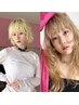 夏限定☆ツヤさらハイトーンに♪カット+ブリーチ+オンカラー+髪質改善TR