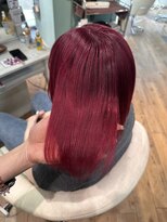 ミラシィ 稲毛(Mirashy)&nbsp;レッドカラーでバチバチに赤髪color