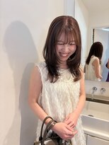チクロヘアー(Ticro hair)&nbsp;レイヤーカット　ブリーチなしダブルカラー　福岡天神
