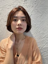 エクリ シセイドウ 麻布十番店(equri×SHISEIDO)&nbsp;【麻布十番】大人の丸みショートボブ
