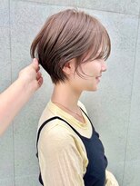 ナンバー 博多(Number) ベージュカラー×丸みショート