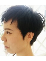 ヘアーメイクフォルム(hair make forum) スッキリショート。