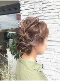 サイドヘアアレンジ