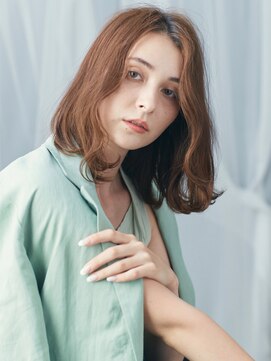 エムスラッシュ ソル センター南(M.SLASH SOL) M.SLASH SOL/くせ毛風/無造作パーマ/センターパート