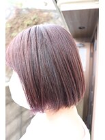 ウキュウ(Ukyu) まとまるボブピンクアッシュ