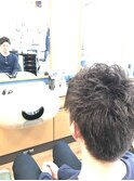 スパイラルパーマ