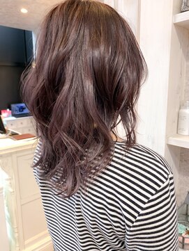 キャアリー(Caary) 福山市ハイライトラベンダーグレー人気Caaryラベンダーアッシュ