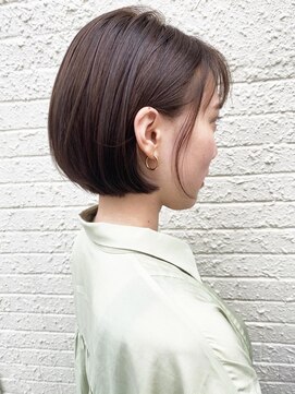 モリオ フロム ロンドン 成増店 【morio成増/玉井】ミニボブ　アッシュベージュ