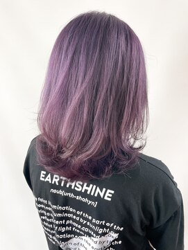 オル(Olu) 【MASAYA】ラベンダーカラー×ボブレイヤー