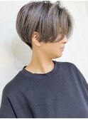 【松戸 ムラマツ】ショートボブ ツーブロック アッシュ