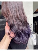 アクト 十条店(ACT)&nbsp;ラベンダー　グラデーションカラー　裾カラー