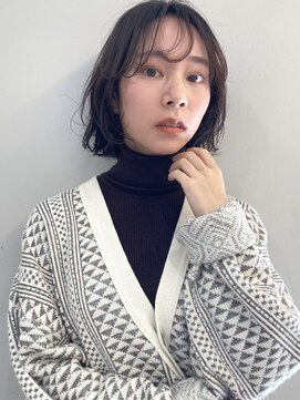 サーカス バイ ビュートリアム 青山(CIRCUS by BEAUTRIUM) 30代40代50代　ボブ　ミニボブ　ニュアンスパーマ　ゆるふわ