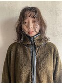 外ハネボブナチュラルウルフ薄めバング結べるボブミニボブ【Riku