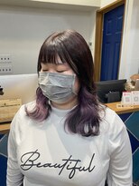 ロア 福岡天神本店(LORE)&nbsp;ピンクベージュカラー