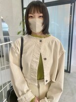 ホイ(HOI) 【カット】顔まわりレイヤーボブ