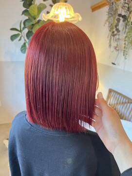 ヘアーデザインサロン スワッグ(Hair design salon SWAG) red brown