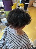 【Asante】波巻きスパイラルパーマ