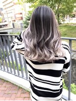 ワンスタイル(One style) 【ケアブリーチ　2回】バレイヤージュ＋髪質改善トリートメント