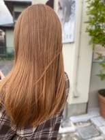 エルベ  茨大前店(elve)&nbsp;ブリーチあり×ベージュ系