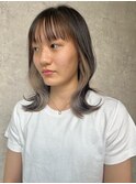 インナーカラーミルクティーベージュ
