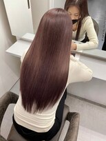 キング 梅田(K!ng)&nbsp;【梅田】ミルクティーベージュ髪質改善カラー艶髪カラー