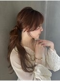 韓国風おくれ毛カット yume