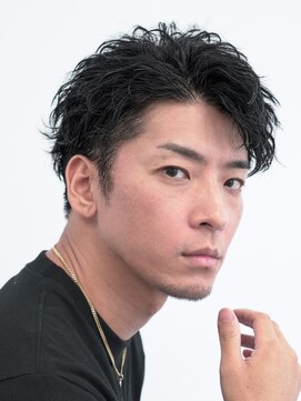 フィフス 原宿(fifth) スパイキーショートパーマツイストスパイラルパーマツーブロック