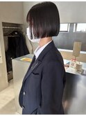 ボブ/前髪/前髪カット/ショート/カラー/縮毛矯正/韓国/髪質改善