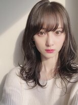 コア 銀座(COA) ハッシュカット/フルバング/似合わせカット/レッドブラウン/銀座