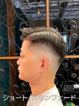 ヴァンガードマン 早稲田(vanguardman) スキンフェード/ショート