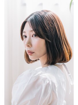 クレスアール 大人ボブ/ナチュラル丸ボブ/小顔前下がりボブ/艶ボブ