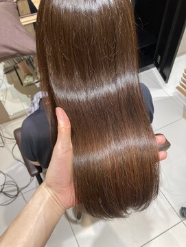 アニュー 北浦和店(ANEW) 【髪質改善】ナチュラル×サラサラ感　　髪質改善ミディアム