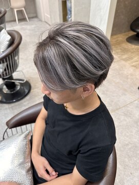 ロンド レア 天神大名店(Lond Le’a) 天神大名ダブルカラーケアブリーチハイトーンバレイヤージュ