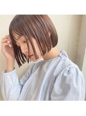 カラーはピングブラウン