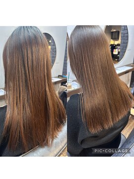 アンベリール(Embellir) 髪質改善ストレート＊カラー/レイヤーカット【髪質改善】