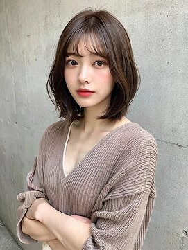 リンク(LinQ) 20代30代40代シアーカラーエアリーカール美髪レイヤーセミディ