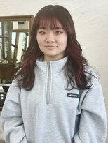 ロンド ヘアー(Rondo. Hair)&nbsp;カシス×チョコブラウン　フェイスフレーミング