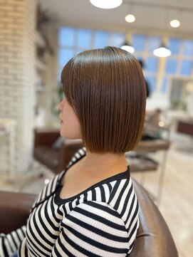 クッキー ヘアーアンドメイク(COOKIE Hair&Make) 柔らかストレート◎ナチュラルボブ