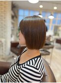 柔らかストレート◎ナチュラルボブ