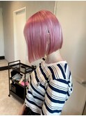 bob × pail pink