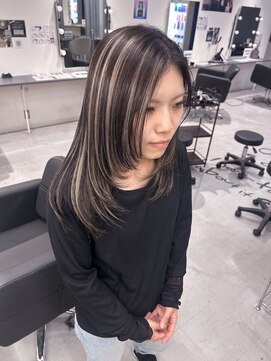 キング 枚方店(K!ng) 縮毛矯正髪質改善ハイライトレイヤーカット枚方美容室エクステ