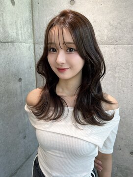 ロンドメリア 天神大名店(Lond Melia) イメチェンヘアスタイル美髪のススメワイドバングブルーブラック