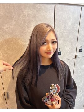 ガルボヘアー 心斎橋店(garbohair) 根元暗めで自然につながるルーツカラー