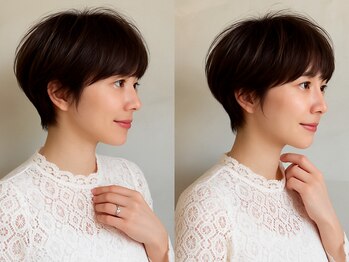 ムル 大口(muru)の写真/ケアもしながら白髪カバーで、いつまでも美しく◇透明感のある仕上がりで大人女性の魅力を引き出します＊