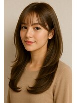 レヴィア(REVIA)&nbsp;レイヤーカット前髪カット髪質改善トリートメント