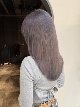 エハプラスマウナ(Eha+MAUNA) 【ダブルカラーで作る】シアーラベンダー