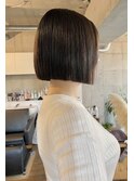 ストレートボブ☆切りっぱなし☆切りっぱなしボブ☆大人ボブ