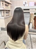 毛髪水素ケアストレート＋トリートメント/髪質改善